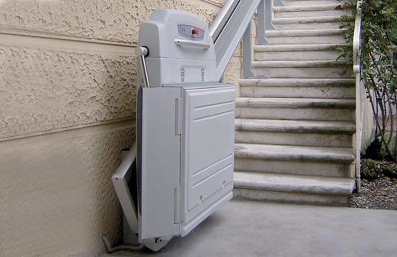 Platformlift closed